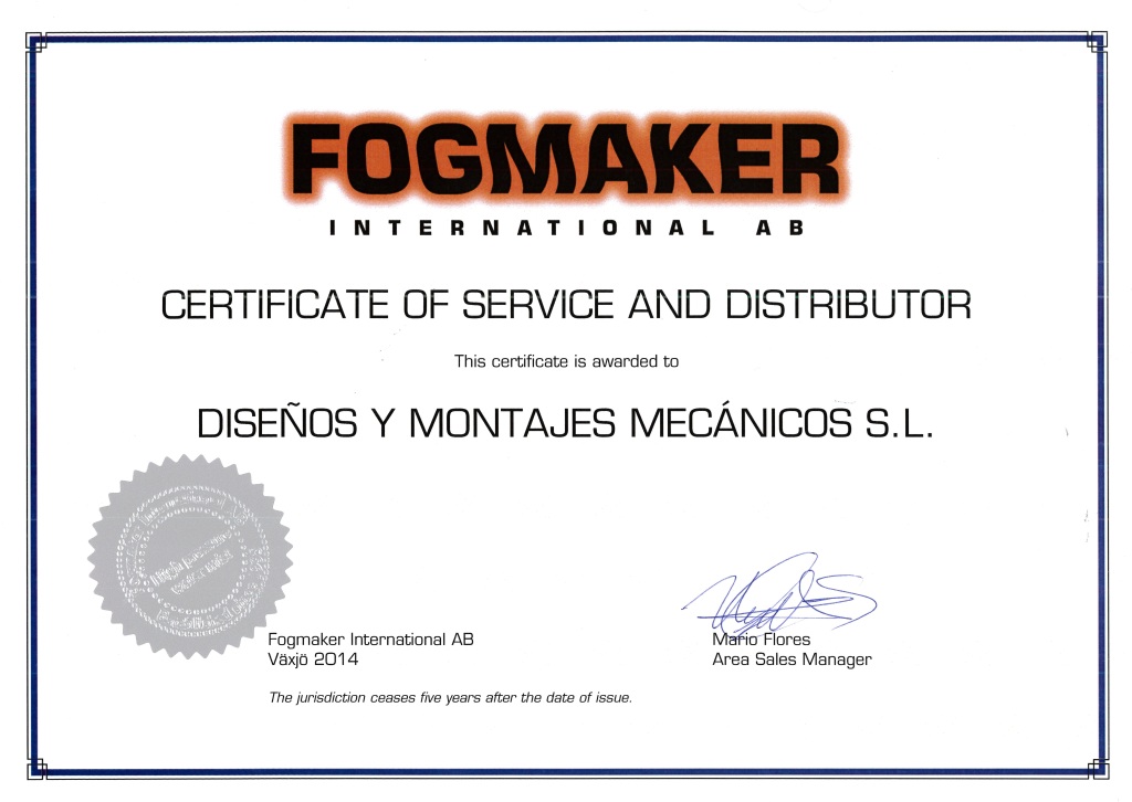 CERTIFICADO DIMM